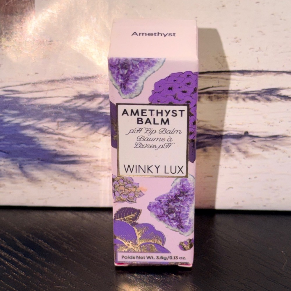 Winky Lux Amethyst Balm pH Lip Balm Tinted Moisturizer New in Box - Picture 2 of 4